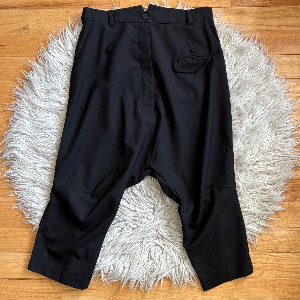 Rundholz Wool Dropped Crotch Pants